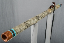 Buckeye Burl Native American Flute, Minor, Mid A-4, #K2B (6)